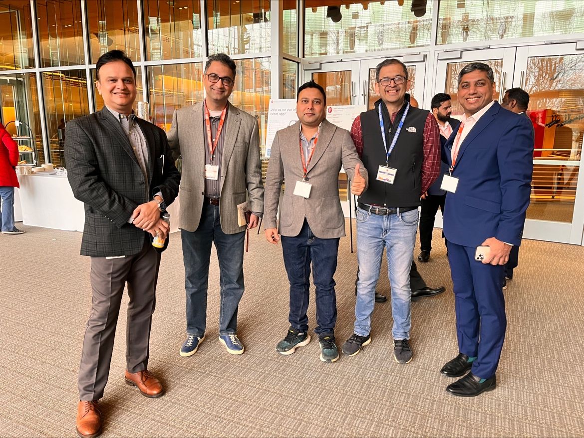 With Entrepreneurs at Harvard Business School
