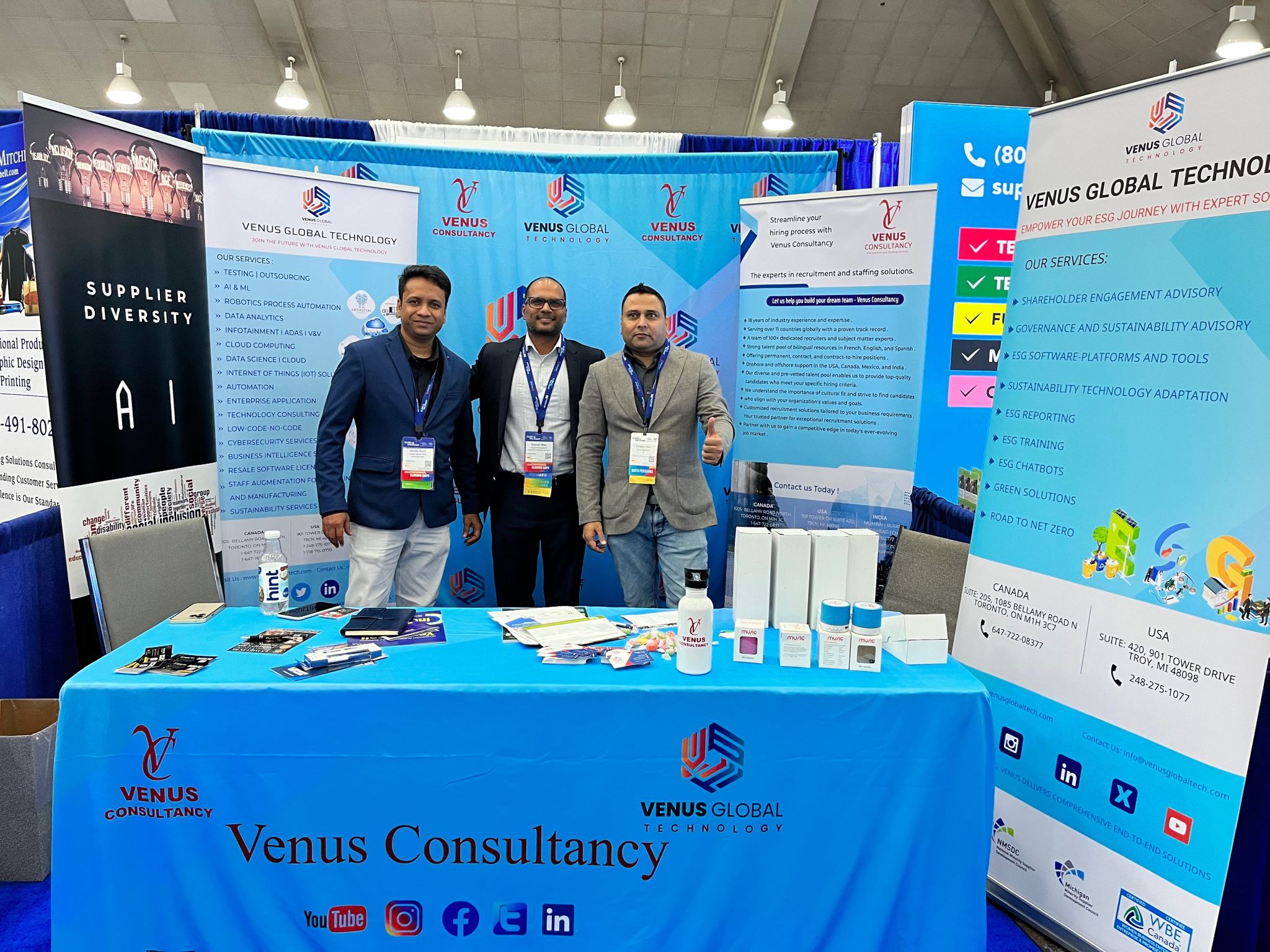 Venus Consultancy at NMSDC Conference in Baltimore