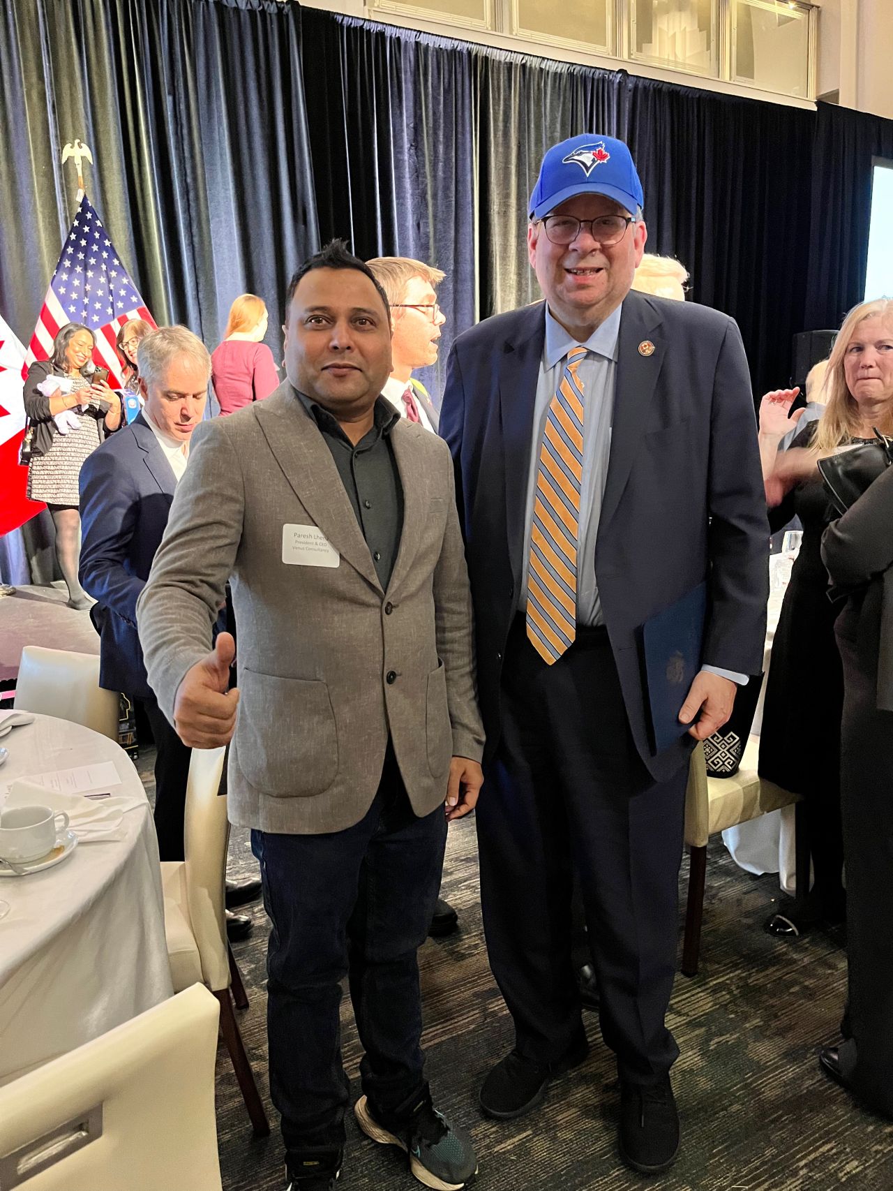 With David Cohen - U.S. Ambassador